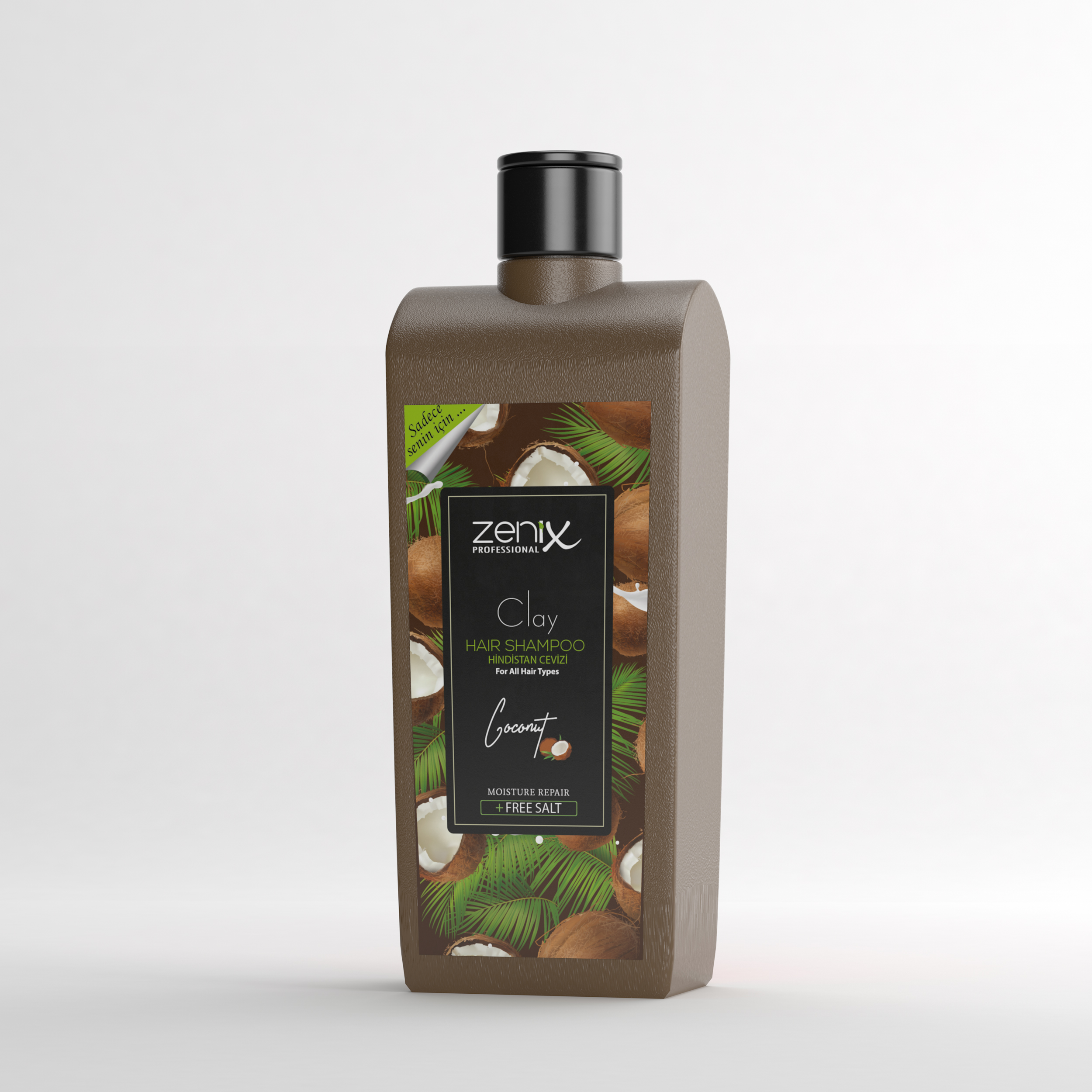 Zenix Clay Hair Shampoo Черный чеснок / Авокадо / Кокос / Гранат