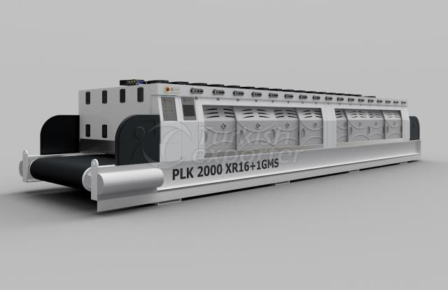 16 + 1 головная машина для шлифовки мраморной плиты (200 см)