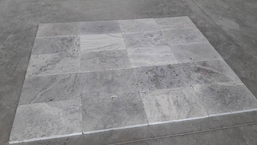 Silver Travertine Tile
