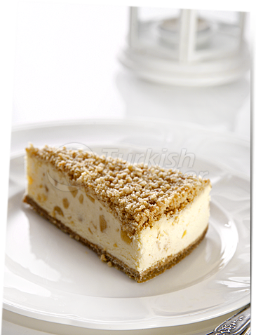 Apple Crumble Cheesecake