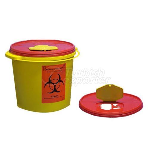 Conteneur de déchets médicaux de 5 LT