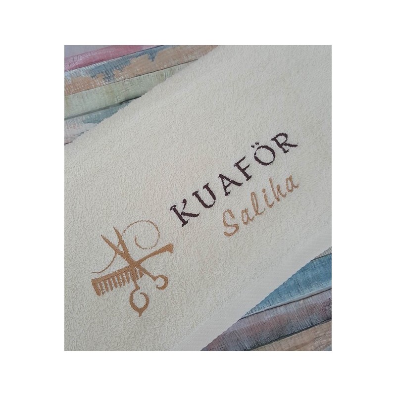 EMBROIDERIED SPA TOWELS
