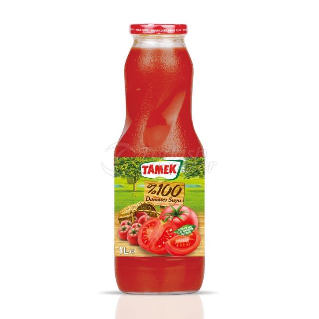 Tomato Juice 1000 ml Glass