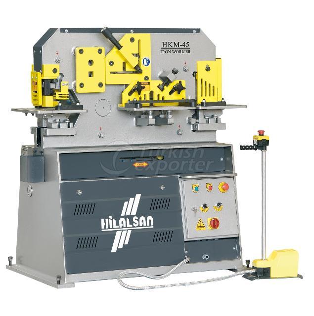 HKM 45 Hydraulic Ironworker with Sıngle Piston