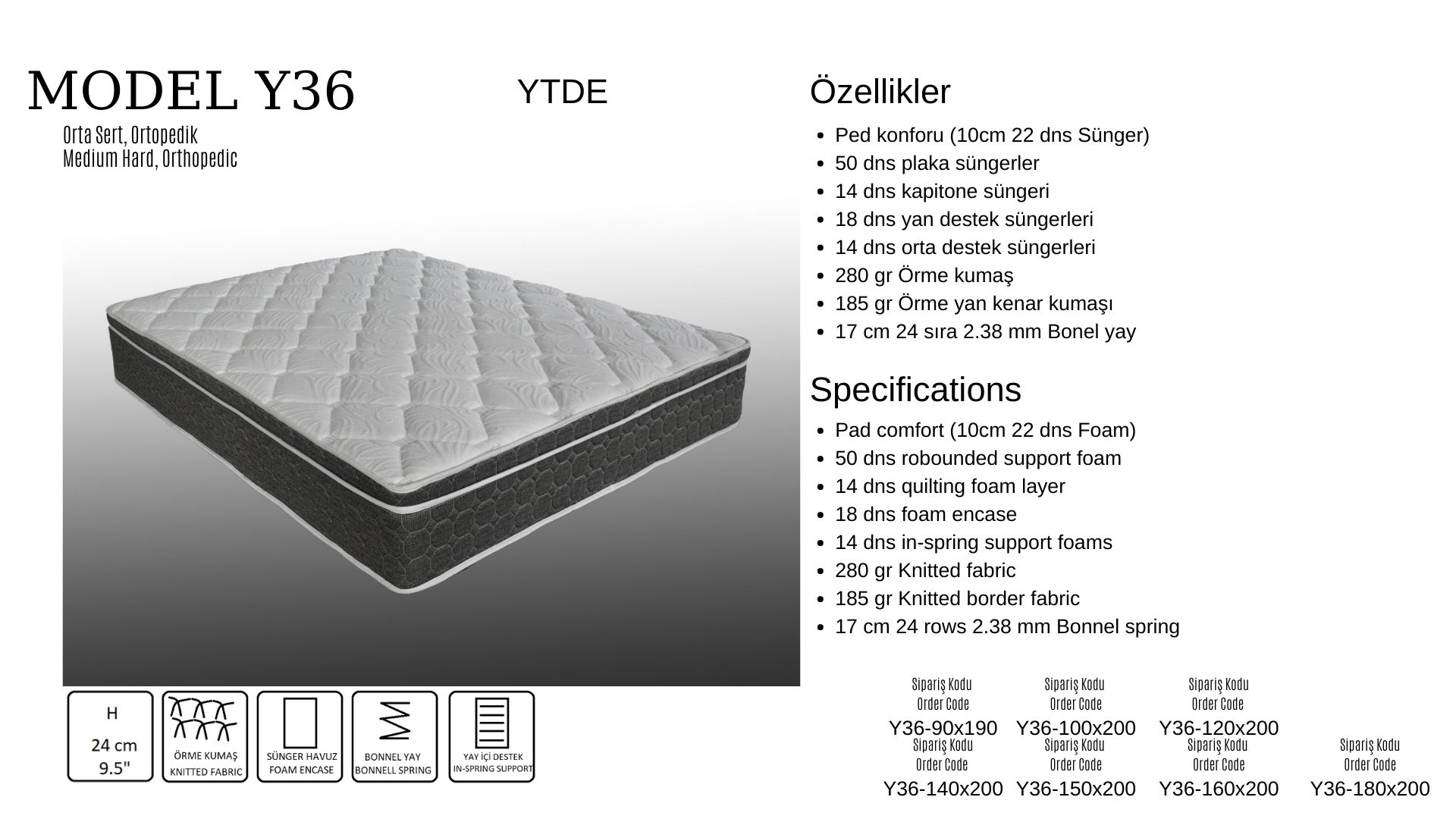 Y36 Mattress