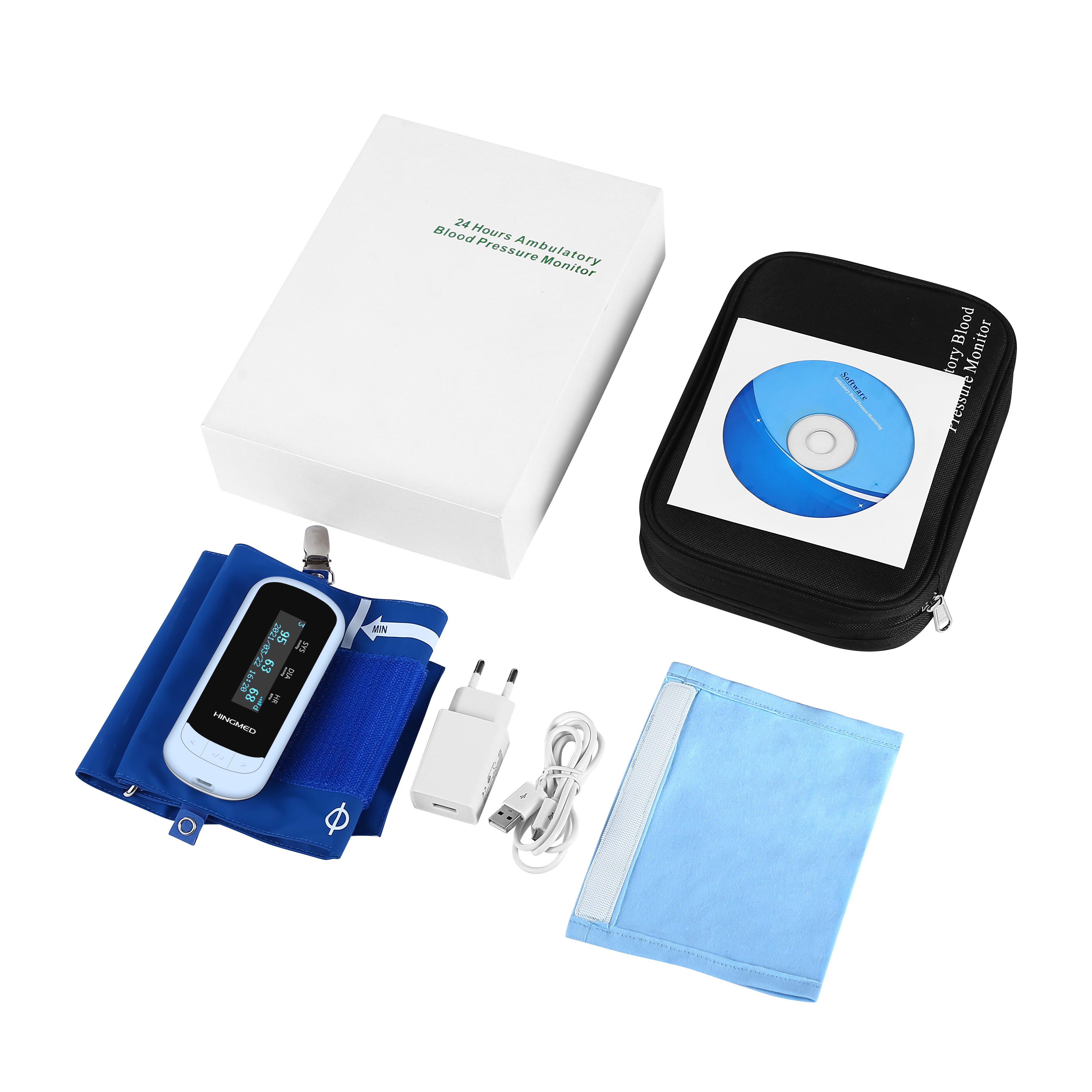 WBP-02A (24-Hour Ambulatory Blood Pressure Monitor)(Tubeless)