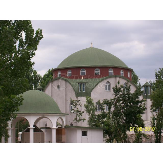 Revêtement de membrane de dôme de mosquée