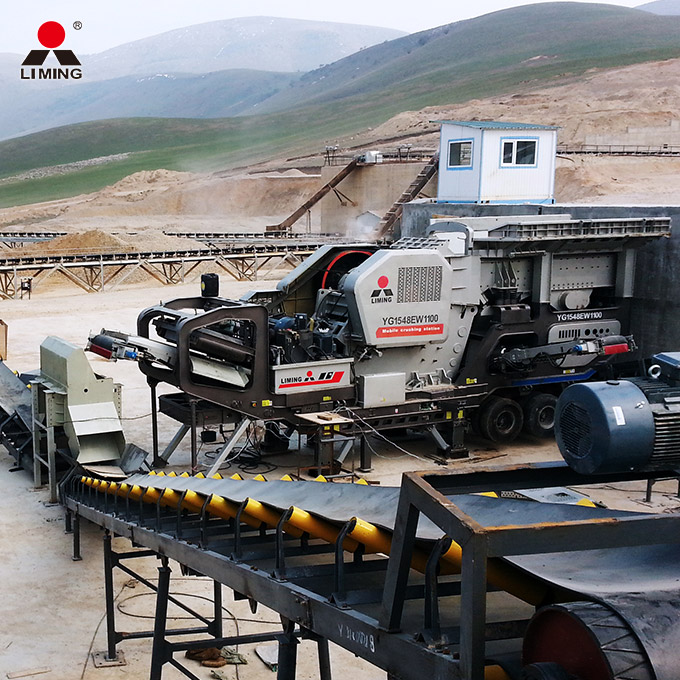 Mobile Primary Jaw Crusher