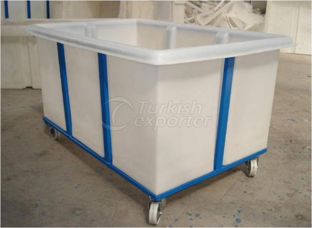 Rectangular Textile Trolley