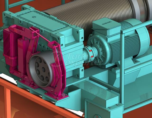 Crane Hydraulic Brake