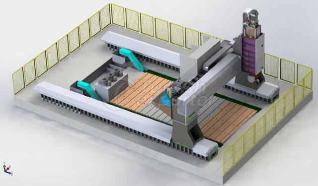 Gantry type machining Center