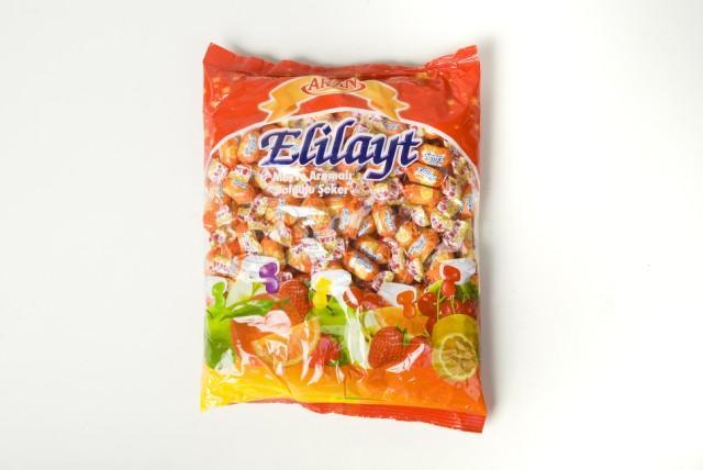 Orange Flavour Filled Soft Toffee Elilayt