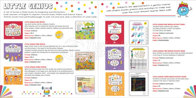 LITTLE GENIUS Livros Educativos