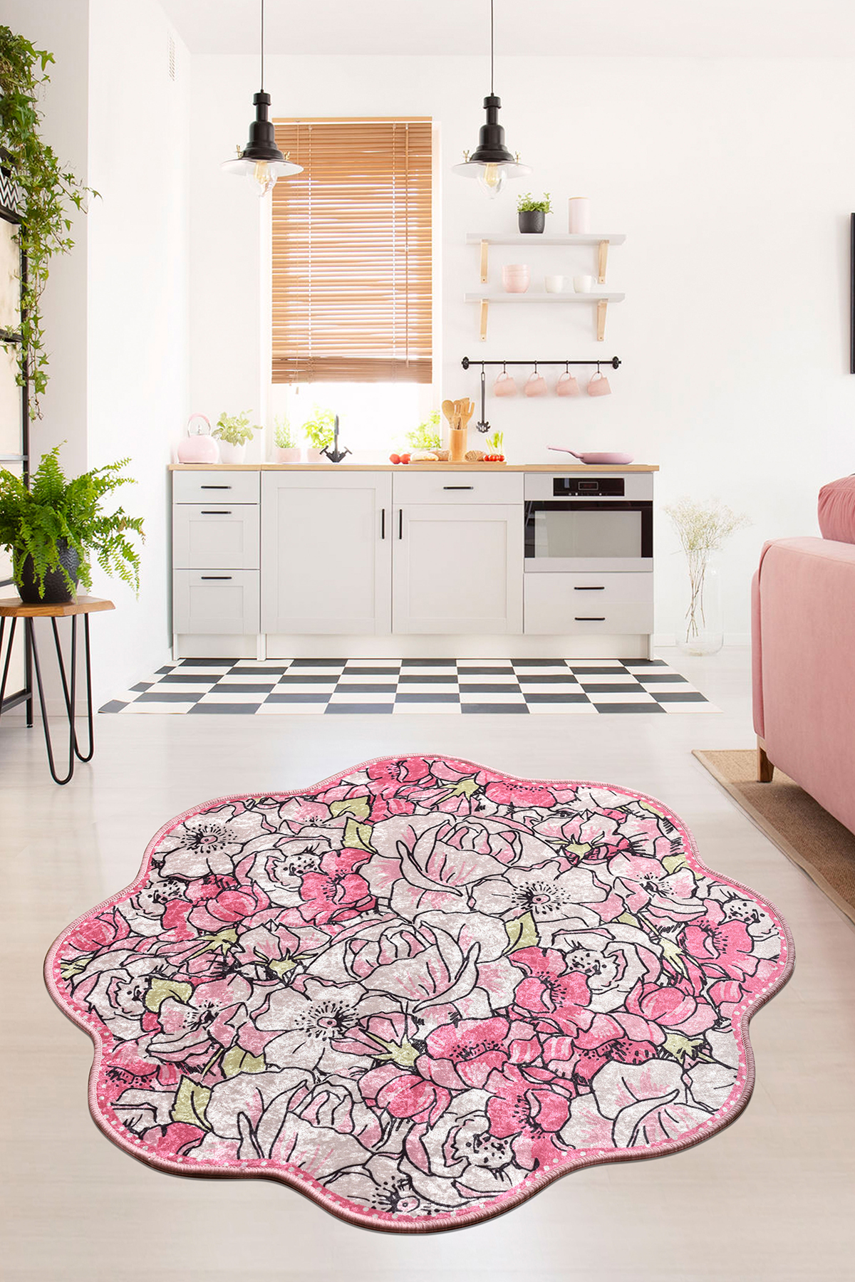 Tapis décoratifs - Rose Rose