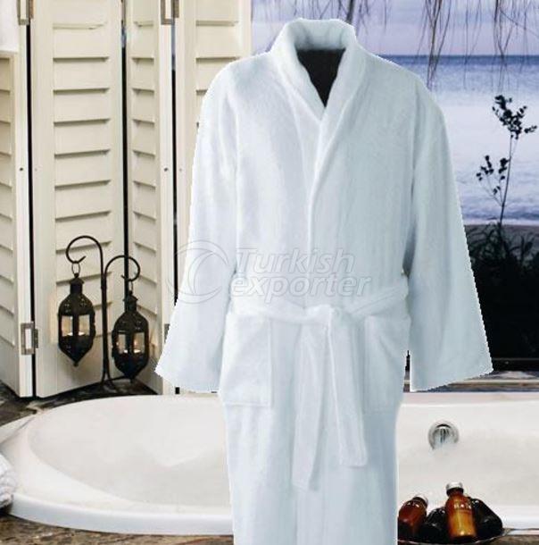 Curl Shawl Collar Bathrobe XL