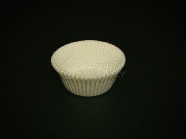 Moldes de pastel de papel en diferentes tamaños