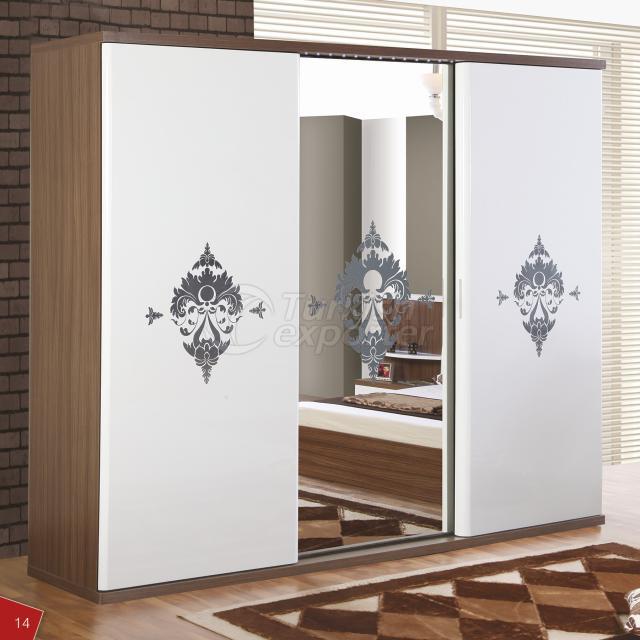 ELEGANT BEDROOM SET OAK-2