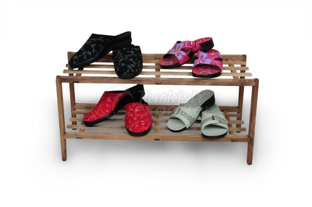 Wooden Shoe Rack