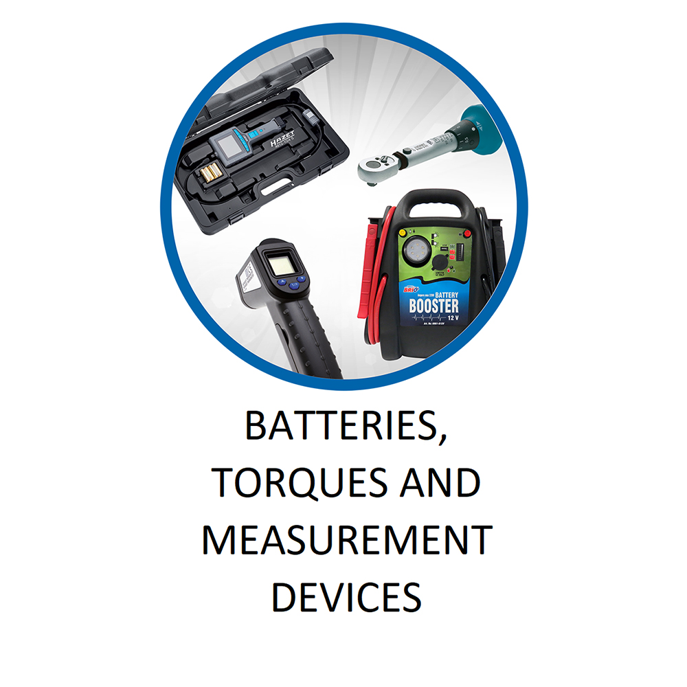 Batteries,Torques and Measurement Devices