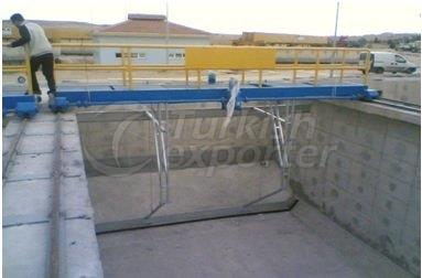 مكشطة جسر خطي