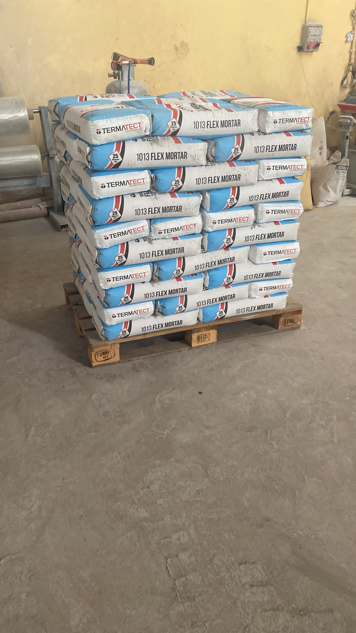 Tile adhesive