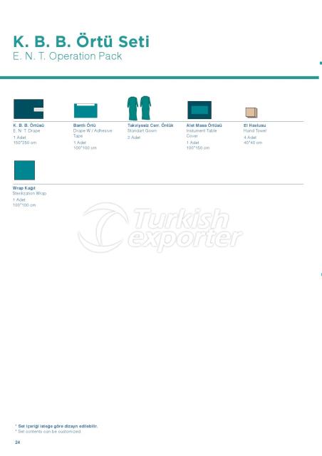 E.N.T. Operation Pack