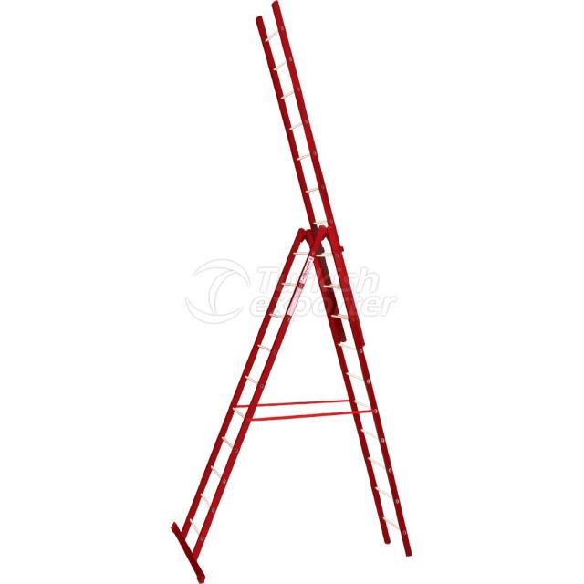 Fiberglass A Type Sliding Ladders