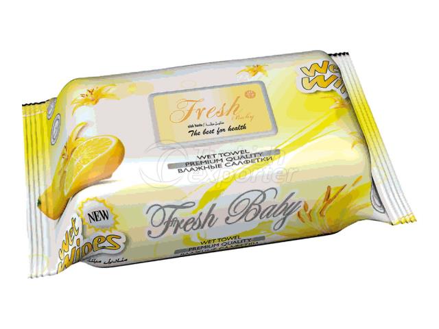 WETES DE LIMÓN DE BEBÉS FRESCOS