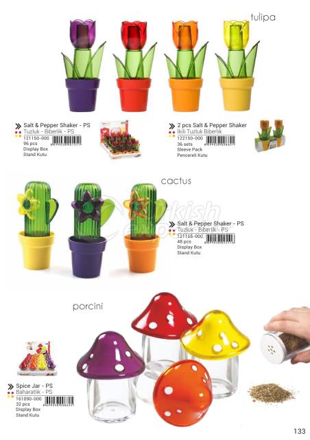 Salt and Pepper Shaker - Spice Jar