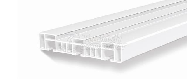 PVC Curtain Rail