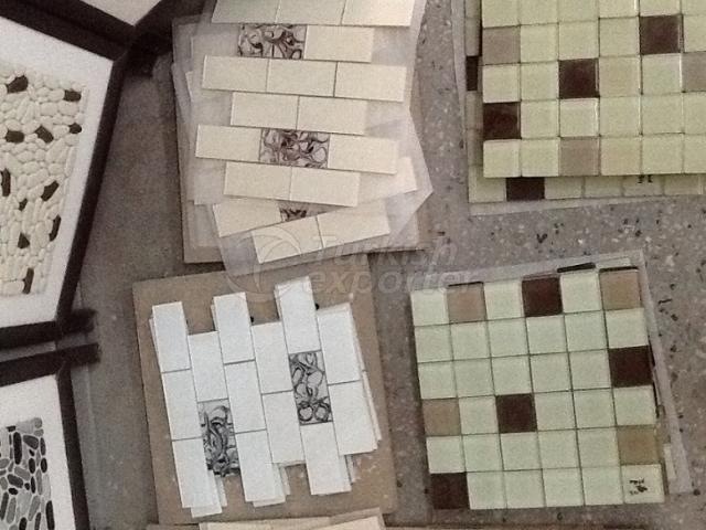 Ceramic tiles and mosaic production