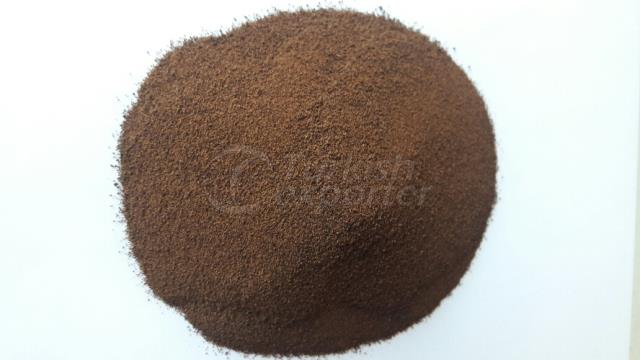 Spray dried instant coffee powder