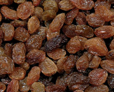 dried sultana raisins