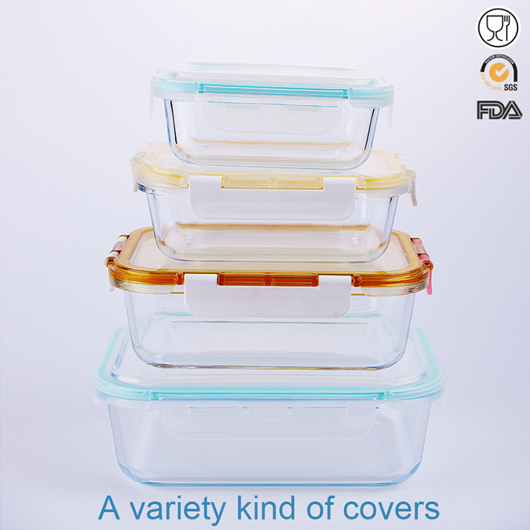 High borosilicate glass +BPA free lid