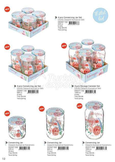 Conserving Jar Set