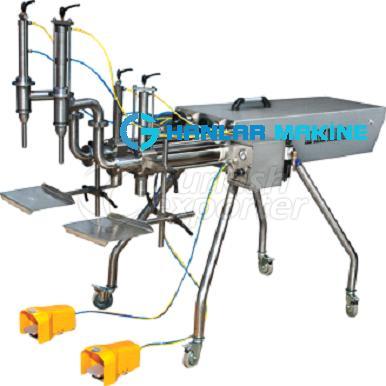 SEMI-AUTOMATIC FILLING MACHINE