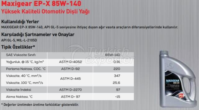 Maxigear Ep-X 85W-140