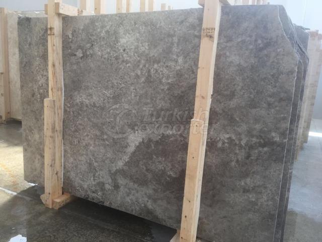 SILVER TRAVERTINE CROSS CUT