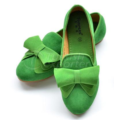 kids genuine leather flat shoes