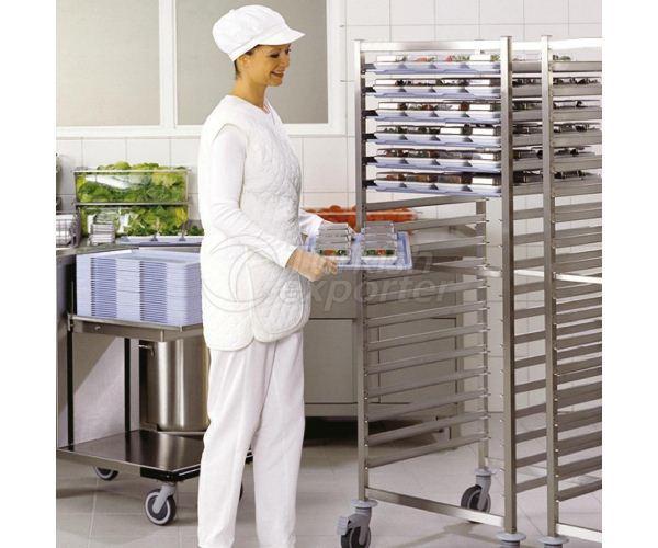 Carros de cocina de acero inoxidable