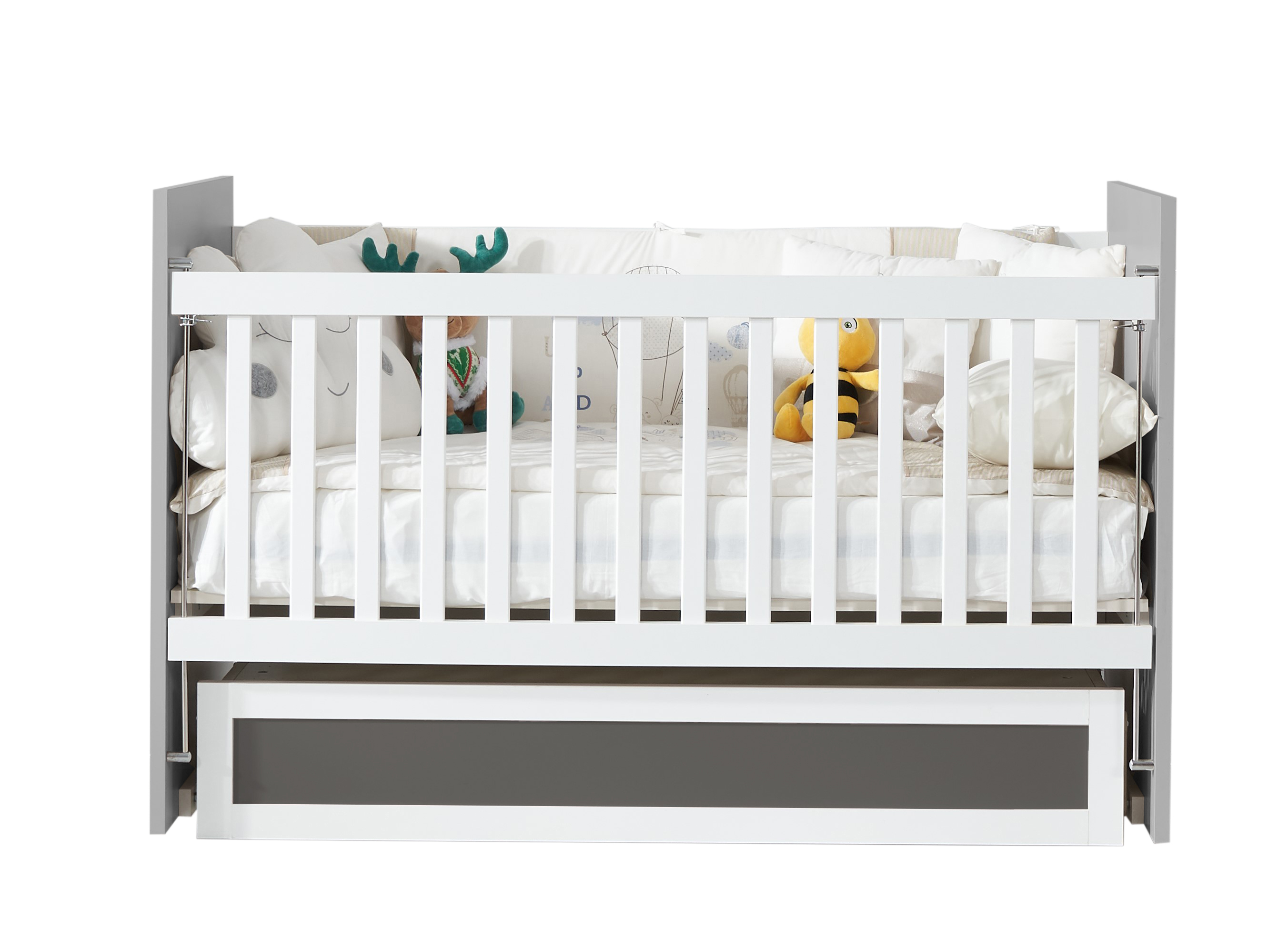  Nursery Furniture Set - Cosy Grey