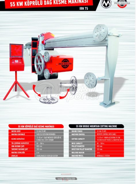 Bridge Mountain Cutting Machine 55 kw