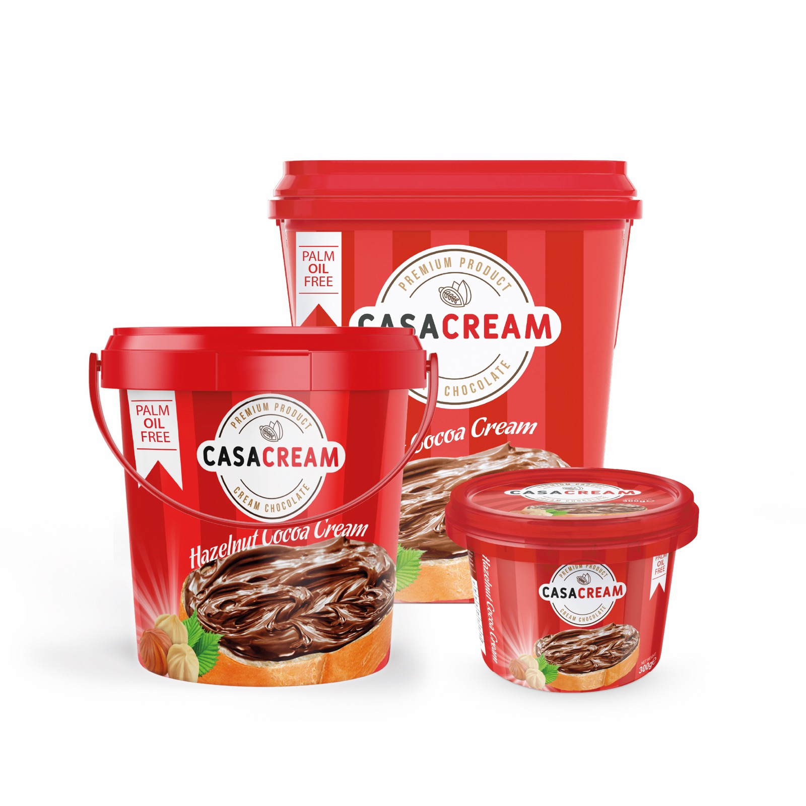 TARTINADE CASACREAM NOISETTES
