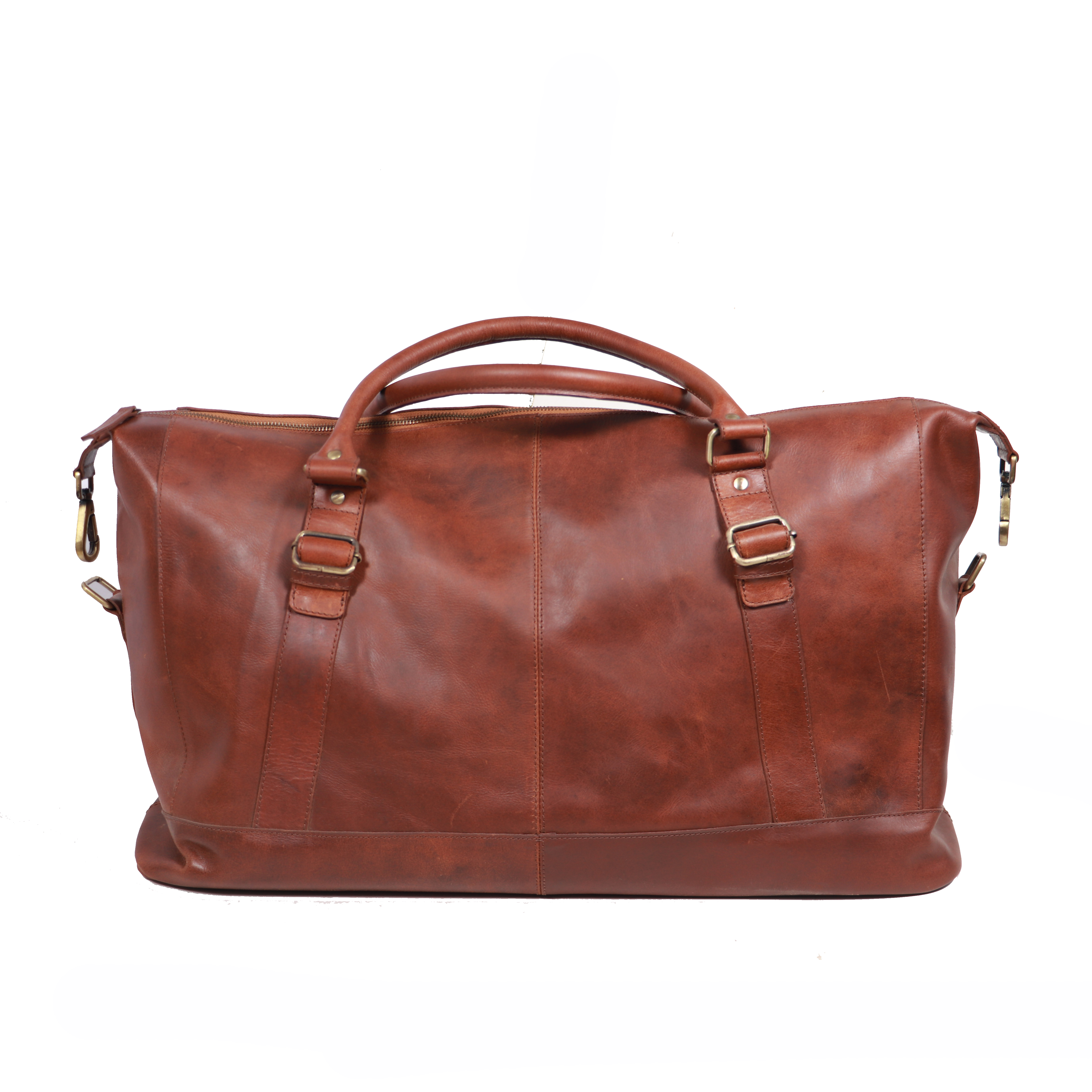 Genuine leather travel bag