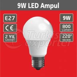 E27 Led Ampul 9W 800 Lümen Beyaz Işık