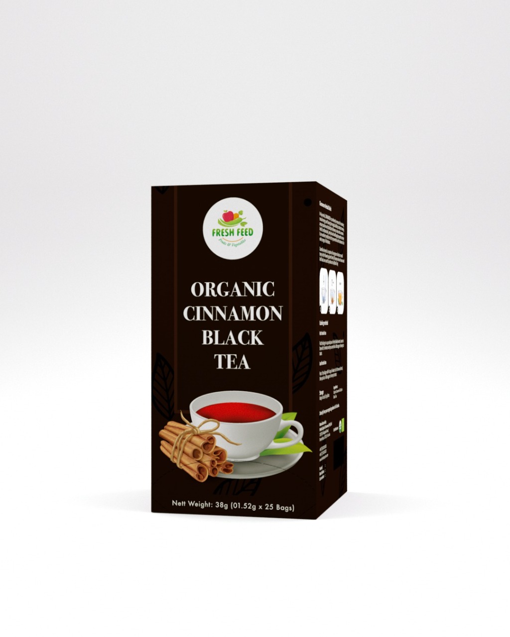 Organic Ceylon Cinnamon with Black Herbal Tea