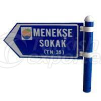 SLYTA-2 Alüminyum Sokak Levhası