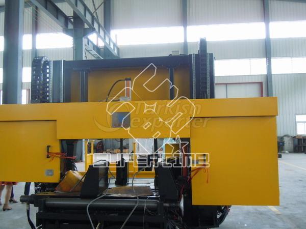 CNC rotation angle band saw machine