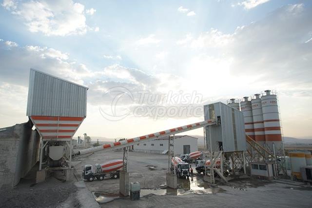 Stationary Type Concrete Batching Plants