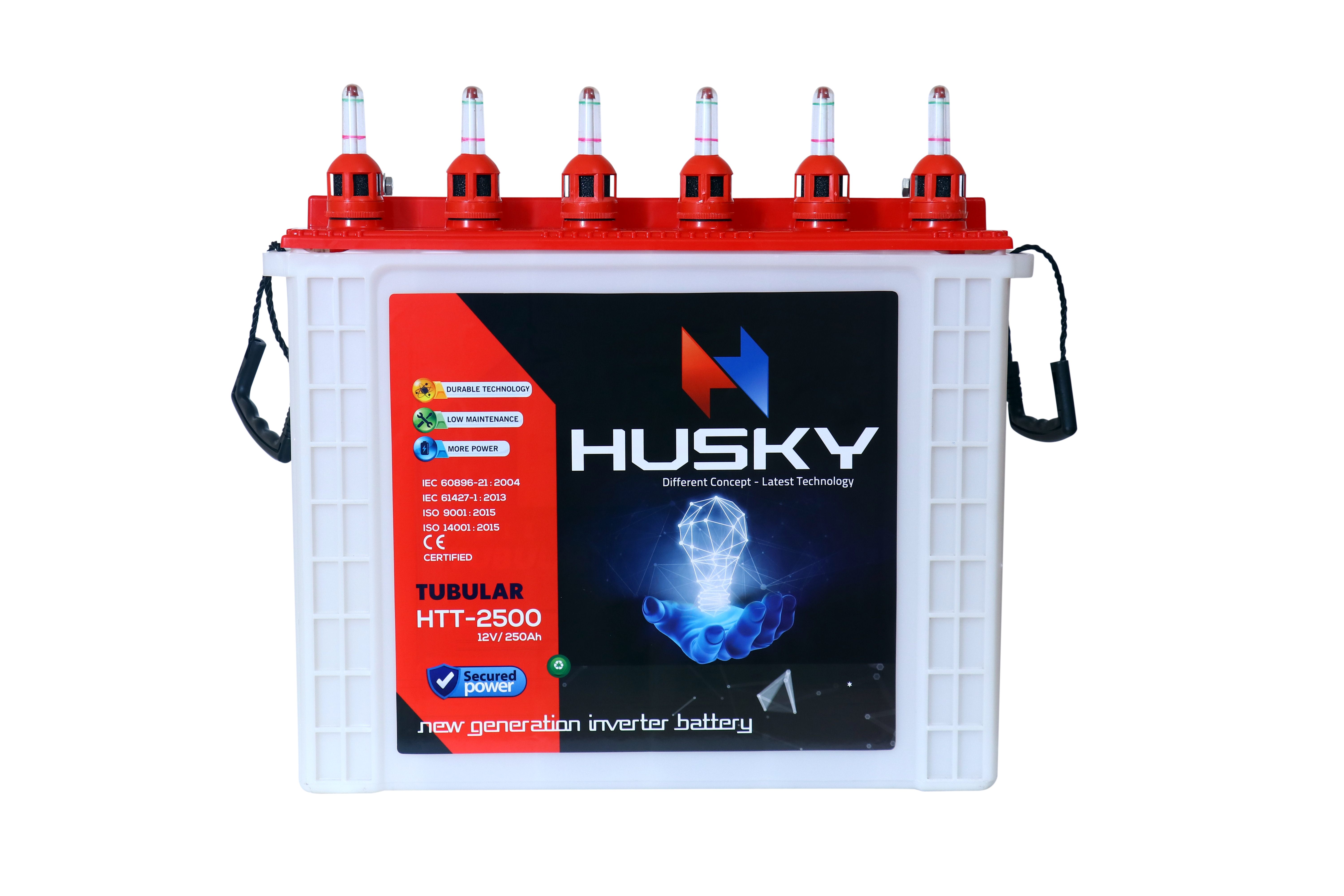 Husky Tall Tubular Inverter Battery